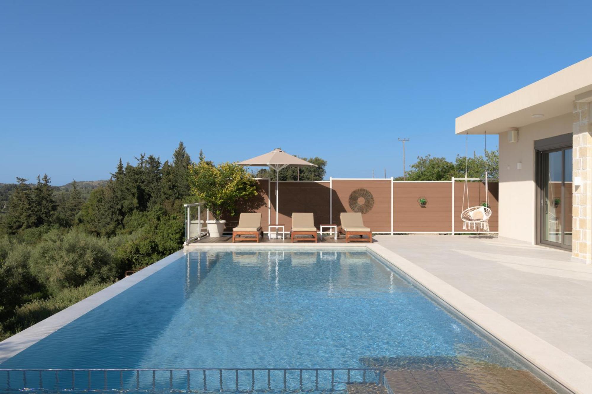 Reflection Villa, With Heated Pool, Close To Sea, By Thinkvilla Chania  Exteriér fotografie