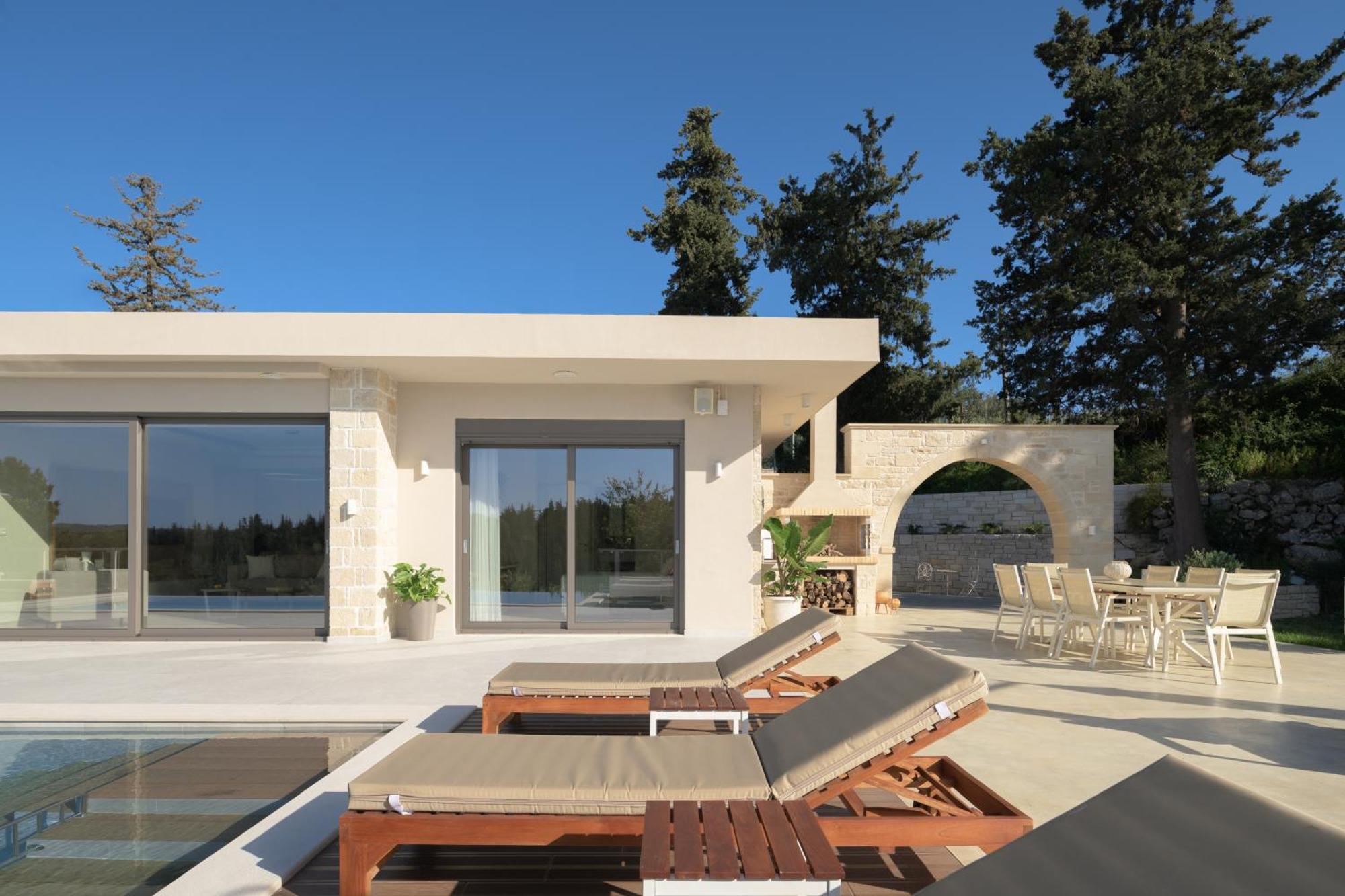 Reflection Villa, With Heated Pool, Close To Sea, By Thinkvilla Chania  Exteriér fotografie